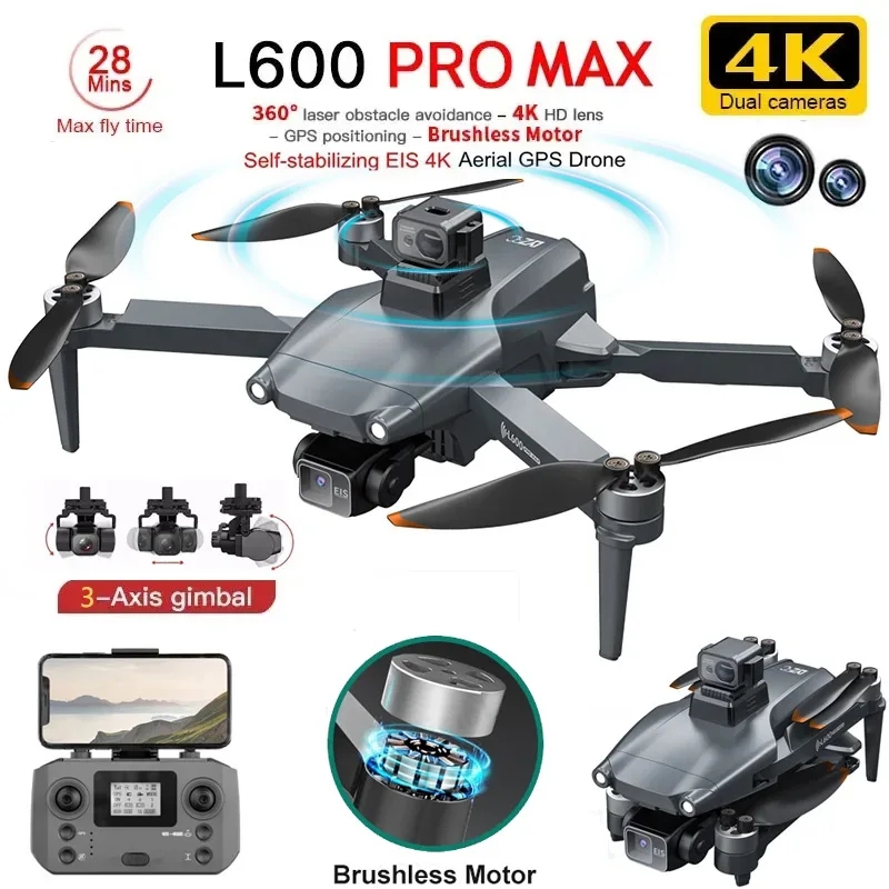 Drone Gps Module - L600 PRO MAX GPS Drone Professionale
