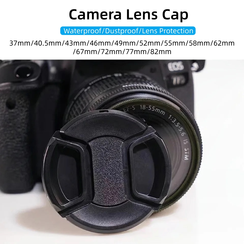 Canon Camera Eos R50 - Copriobiettivo per fotocamera 37mm 40.5mm 43mm