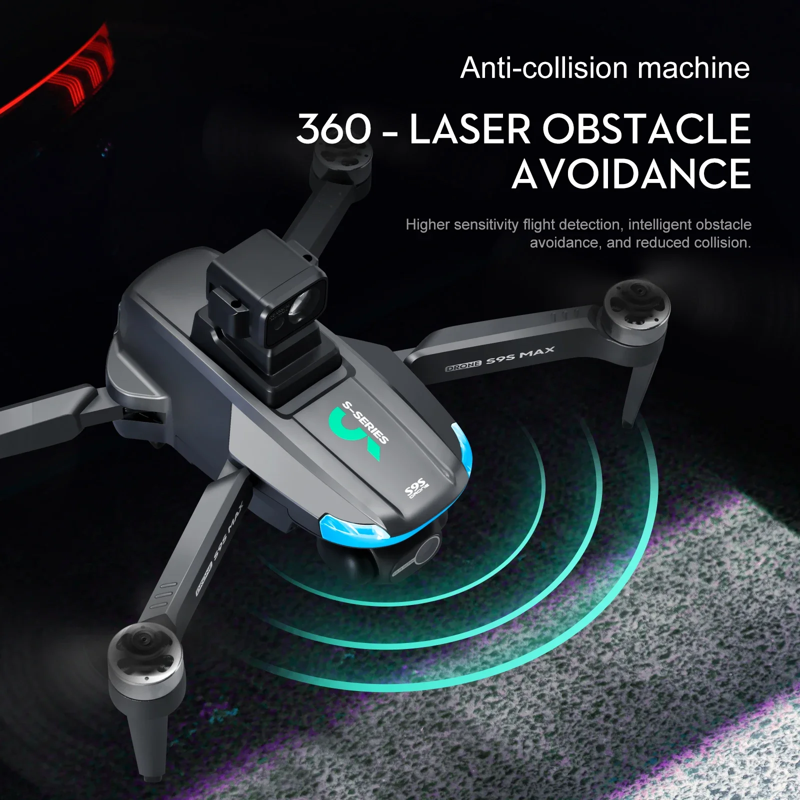 NUOVO S9S MAX MINI Drone 4K 2  - Drone Gps Module recensione e prezzo