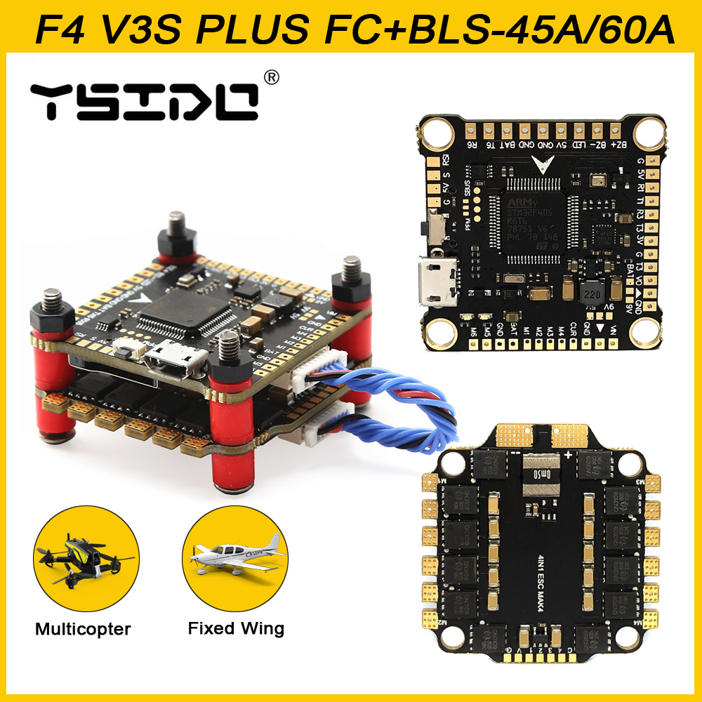 YSIDO NUOVO F4 V3S PLUS Contro - Betaflight Fc F4 recensione e prezzo