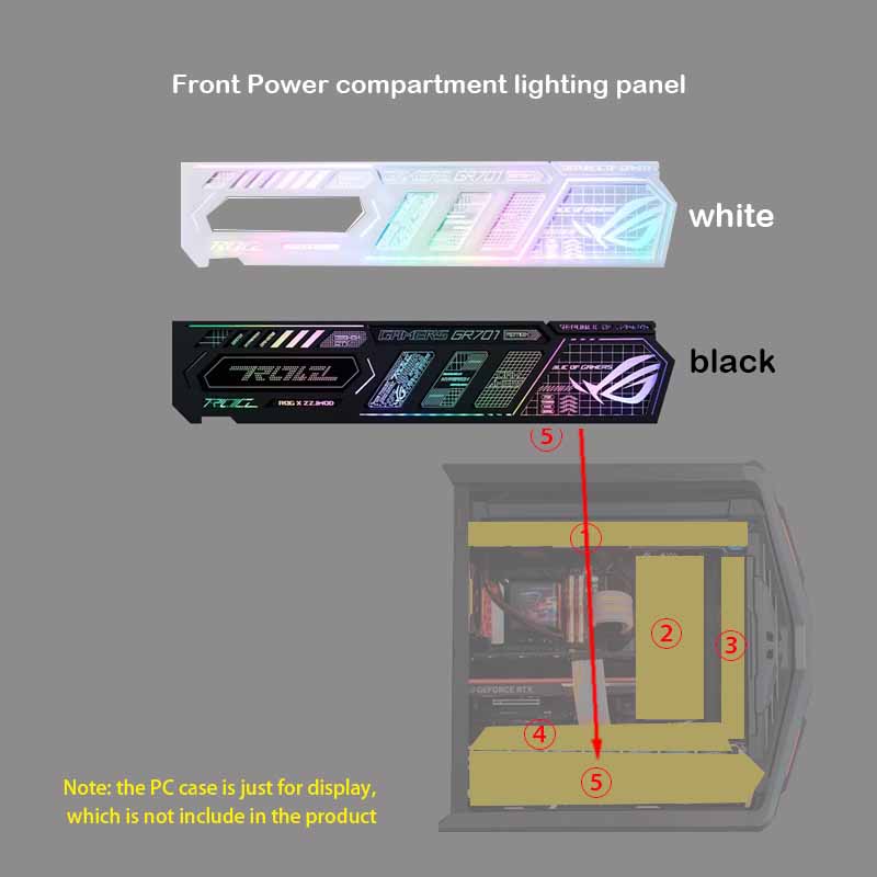 Pannelli di illuminazione ARGB - Holy Stone Drone Hs440 recensione e prezzo